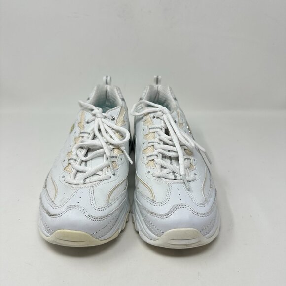 Skechers D'lites Sport Women size 9 White Athletic Sneakers - Picture 6 of 14
